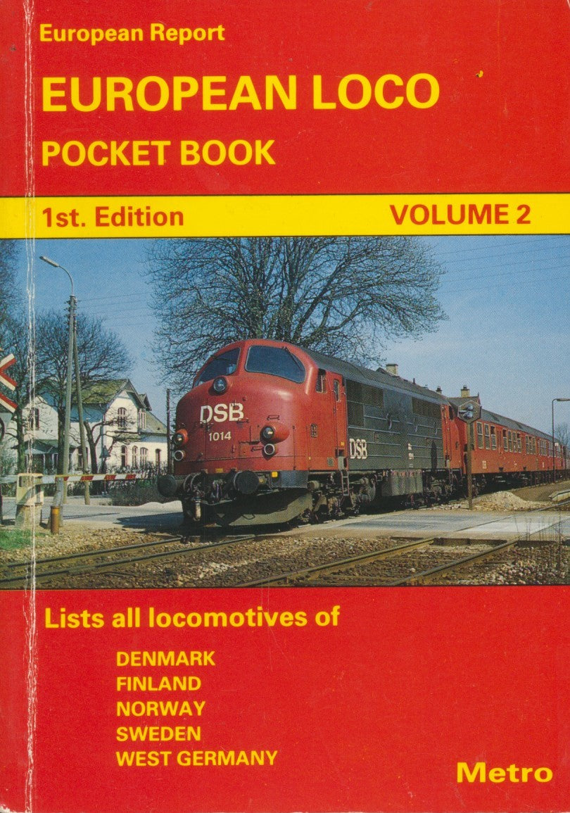 European Loco Pocket Book - Volume 2 – Rail Books