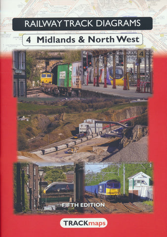 Railway Track Diagrams: 4 Midlands & North West