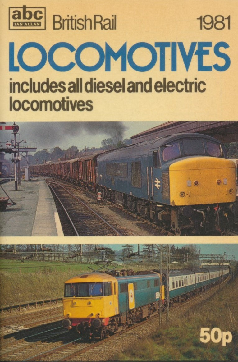 abc British Rail Locomotives - 1981