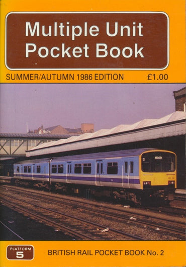 Multiple Units Pocket Book - Summer 1986