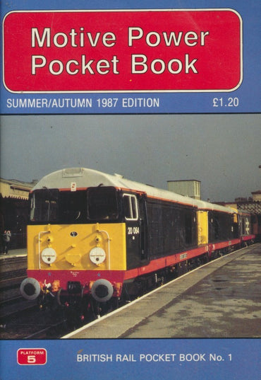 Motive Power Pocket Book - Summer/Autumn 1987