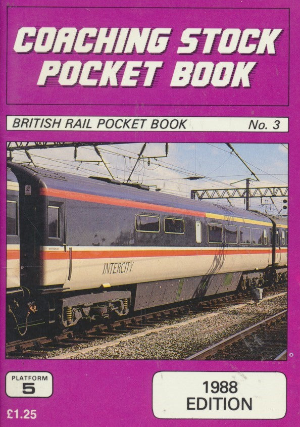 Coaching Stock Pocket Book - 1988 Edition