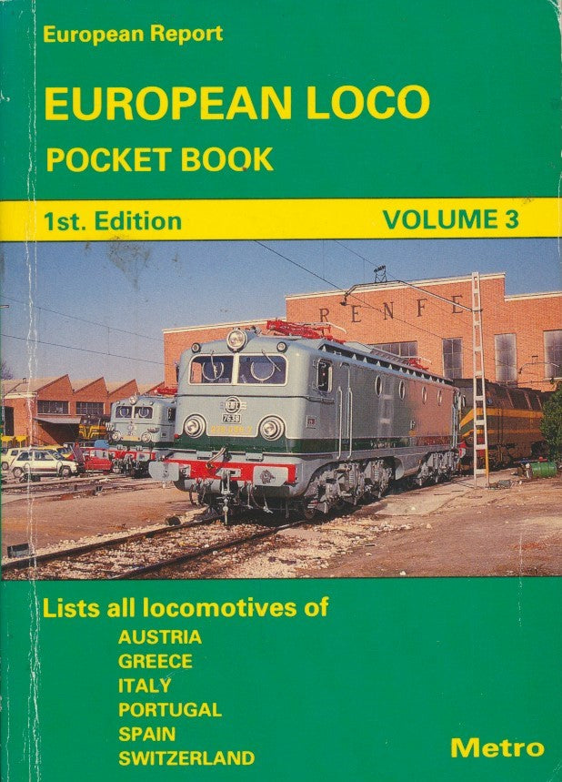 European Loco Pocket Book - Volume 3 – Rail Books