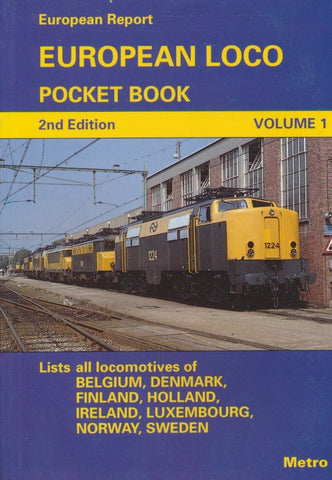 European Loco Pocket Book - Volume 1