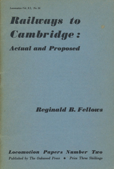 Railways to Cambridge (LP 2)