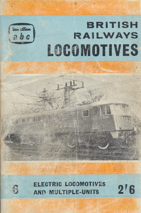 abc British Railways Locomotives - 6 Electric Locomotives and Multiple Units