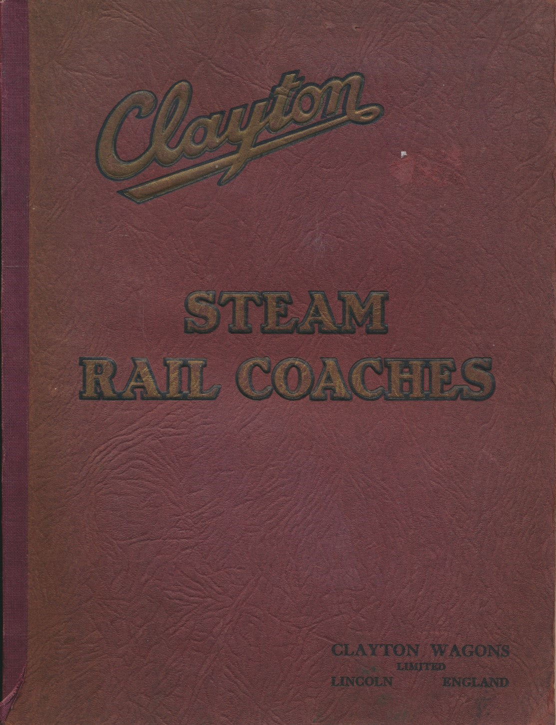Clayton Steam Rail Coaches