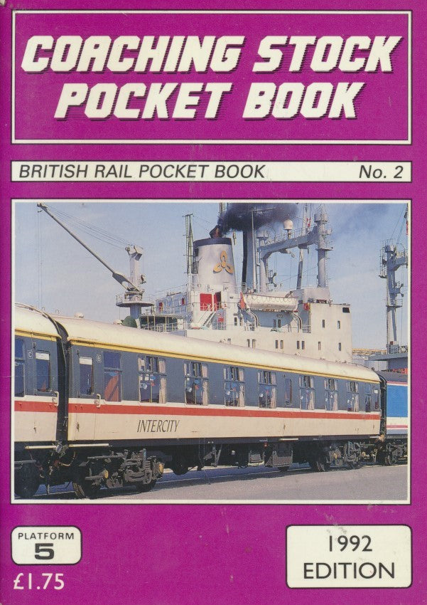 Coaching Stock Pocket Book - 1992 Edition