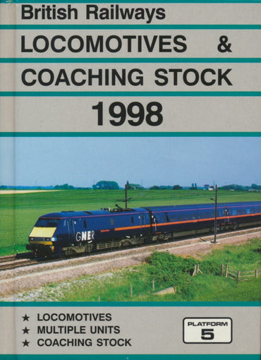 British Railways Locomotives & Coaching Stock - 1998