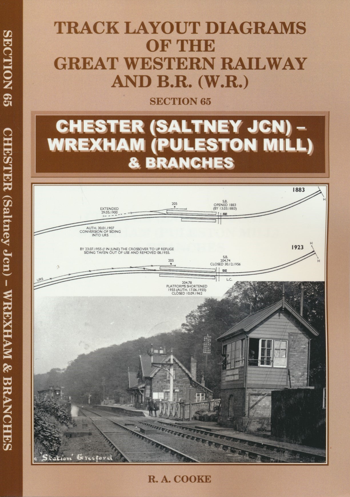 Track Layout Diagrams Of The GWR And BR WR Section 65 Chester Wre track-layout-diagrams-of-the-gwr-and-br-wr-section-65-chester-wre