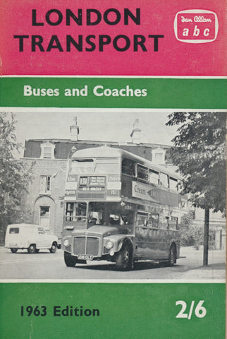 abc London Transport Buses and Coaches - 1963 Edition