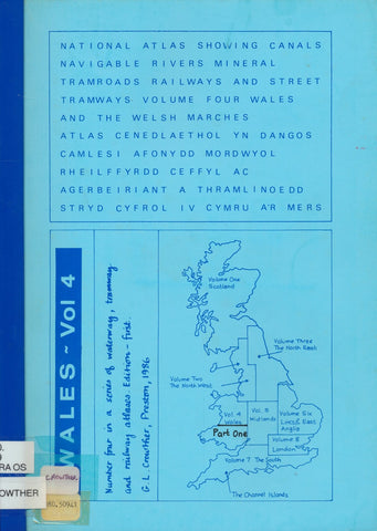 National Atlas Showing Canals Navigable Rivers Mineral Tramroads Railways and Street Tramways  - Volume 4/1