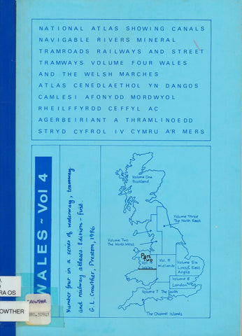 National Atlas Showing Canals Navigable Rivers Mineral Tramroads Railways and Street Tramways  - Volume 4/2
