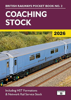 Platform 5 Pocket Books: 2026 Edition - Bundle of four (Loco, Coaches, DMU & EMU)