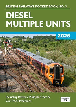 Platform 5 Pocket Books: 2026 Edition - Bundle of four (Loco, Coaches, DMU & EMU)
