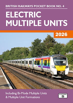 British Railways Pocket Book No. 4 - Electric Multiple Units (2026 Edition)