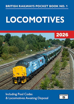 British Railways Pocket Book No. 1 - Locomotives (2026 edition)
