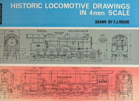 Historic Locomotive Drawings in 4mm Scale