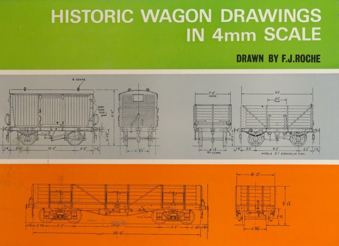 Historic Wagon Drawings in 4mm Scale