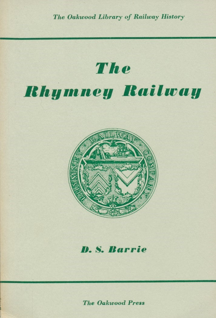 The Rhymney Railway (OL 9) - 1952 edition