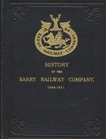 History of the Barry Railway Company 1884-1921