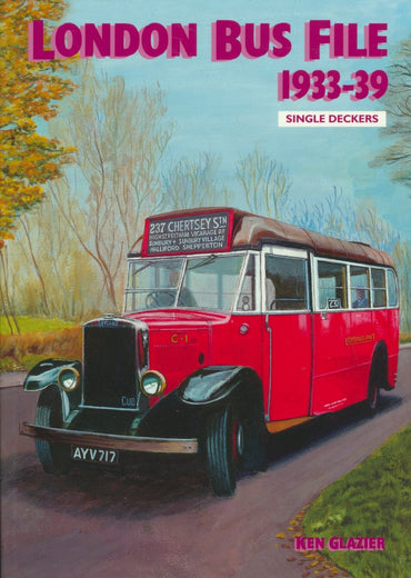 London Bus File 1933-39 Single Deckers