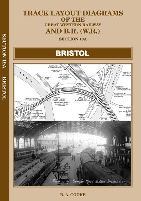 Track Layout Diagrams of the GWR and BR (WR) - Section 19A Bristol