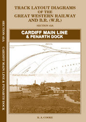 Track Layout Diagrams of the GWR and BR (WR) - Section 43A Cardiff Main Line & Penarth Dock