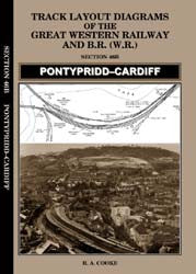 Track Layout Diagrams of the GWR and BR (WR) - Section 46B Pontypridd - Cardiff