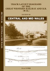 Track Layout Diagrams of the GWR and BR (WR) - Section 59 Central and Mid Wales