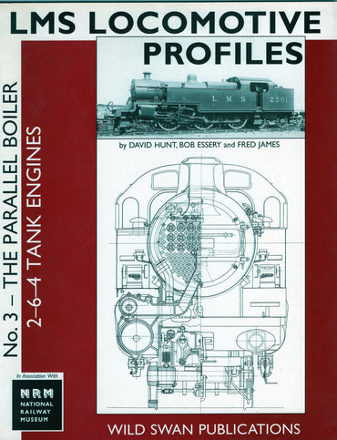SECONDHAND LMS Locomotive Profiles No.  3 The Parallel Boiler 2-6-4 Tank Engines