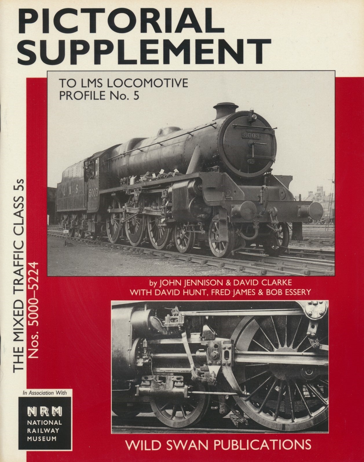 SECONDHAND LMS Loco Profiles No. 5 Mixed Traffic Class 5s Pictorial Supplement Locos 5000 - 5224