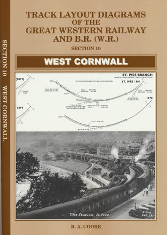 Track Layout Diagrams of the GWR and BR (WR) - Section 10 West Cornwall