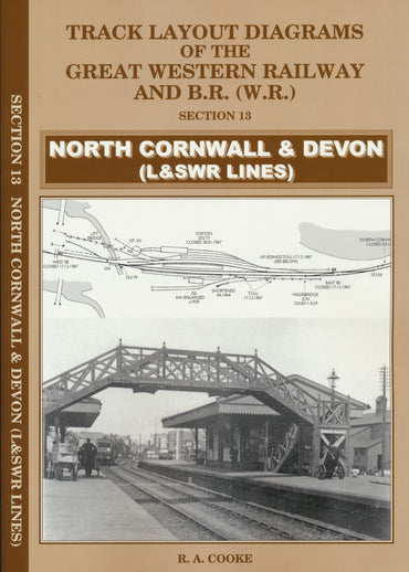 Track Layout Diagrams of the GWR and BR (WR) - Section 13 North Cornwall & Devon (L&SWR Lines)