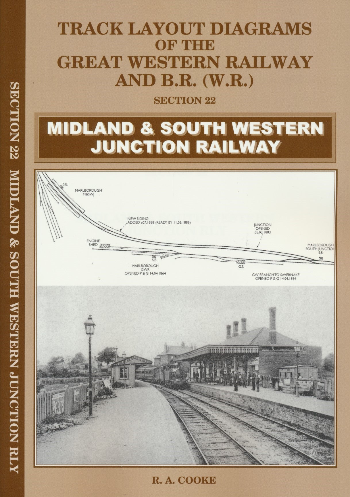 Track Layout Diagrams of the GWR and BR (WR) - Section 22