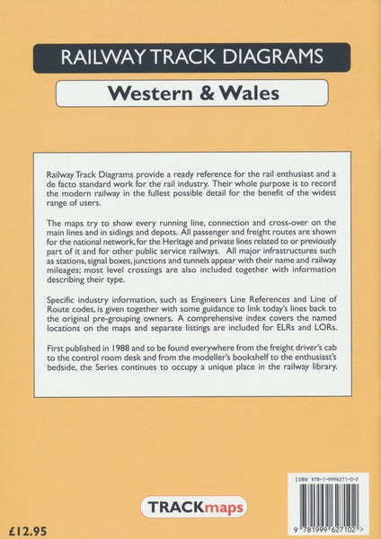 REDUCED Railway Track Diagrams: 3 Western & Wales (6th ed)