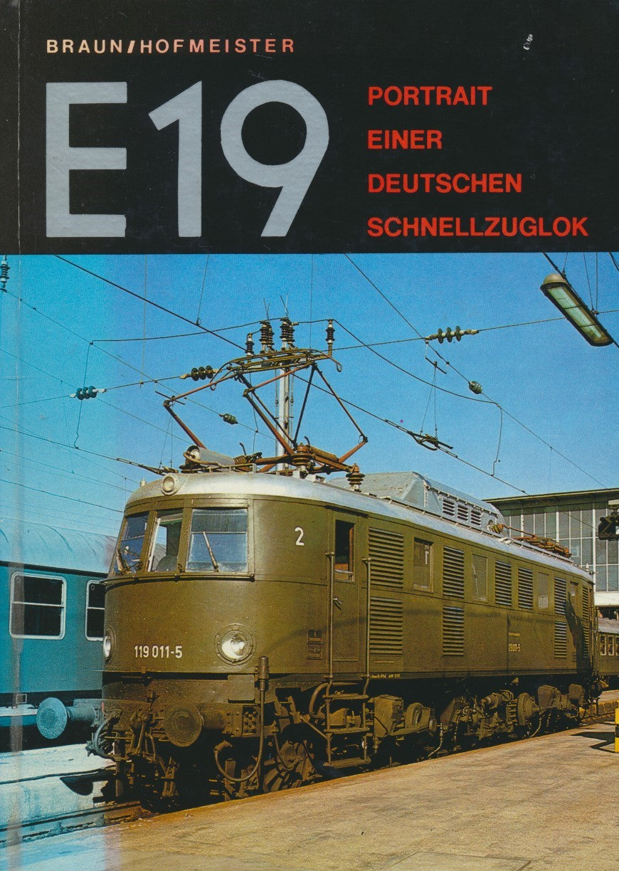 E 19 - Portrait einer deutschen Schnellzuglok