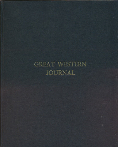 Great Western Journal - Bound Copy: Volume  1