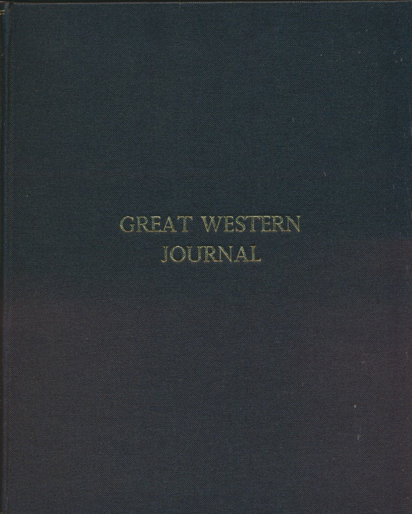 Great Western Journal - Bound Copy: Volume  5