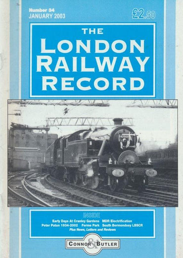 London Railway Record - Number 34